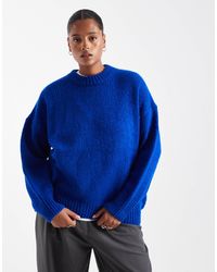 ASOS - Asos design curve - pull oversize à col ras - Lyst