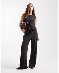 ONLY - Lightweight Knitted Trousers Co-ord - Lyst