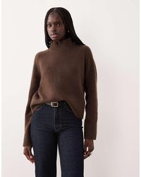 Abercrombie & Fitch - Jersey Con Cuello Alzado De - Lyst