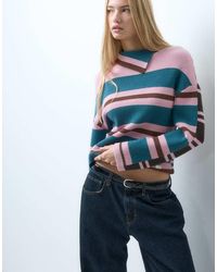 laagam - Noliestriped Knitted Jumper - Lyst
