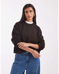 & Other Stories - Boxy Cotton Wool Blend Jumper - Lyst