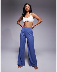 4505 - Petite Icon High Waist Wide Leg Dance Pant - Lyst