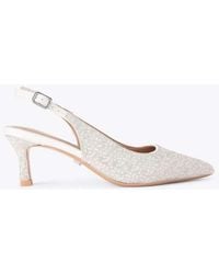 Carvela Kurt Geiger - Corletta Sling Court Low Heeled Shoes - Lyst