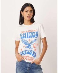 Wrangler - X Lainey Wilson Front Print Band T-shirt - Lyst