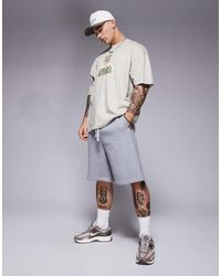 ASOS - Oversized Short Van Premium 400Gsm Zware Stof - Lyst