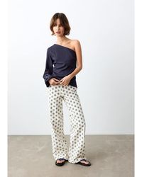 Mango - Teen Cotton Rich Straight Jeans - Lyst