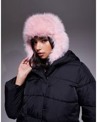 Kaiia - Exclusive Faux Fur Trapper Hat - Lyst