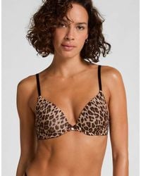 Hunkemöller - Plunge Padded Underwired Bra - Lyst