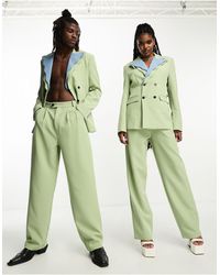 Sister Jane - Unisex Tailored 70s Suit Trouser Co-ord - Lyst
