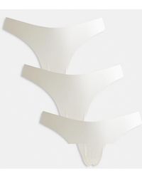 ONLY - 3 Pack Lace Brazilian Brief - Lyst