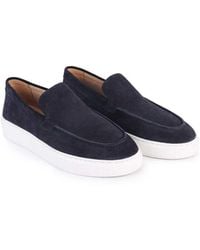 OFF THE HOOK - Scottie Suede Leather Slip‑On Casual Loafers - Lyst