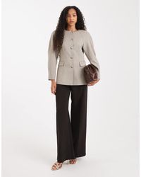 ASOS - Cinch High Break Point Cocoon Blazer - Lyst