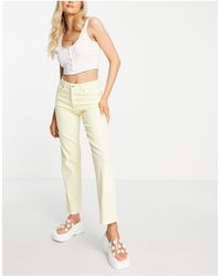 SELECTED - Femme Lifa Cotton Straight Leg Jeans - Lyst