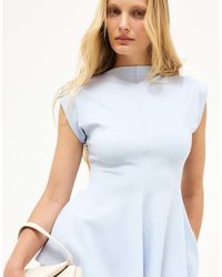 NA-KD - Peplum Jersey Top - Lyst