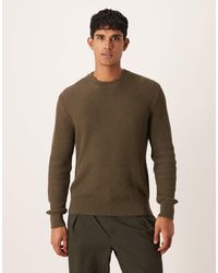 Mango - Cotton Round Neck Jumper - Lyst