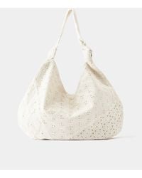 Pull&Bear - Bestickte tote-bag - Lyst