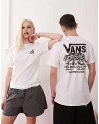 Vans - Sneaky Graphic Back Print T-shirt - Lyst
