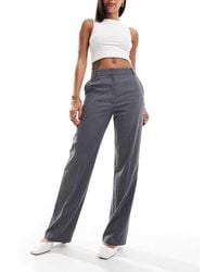 ASOS - Tailored Slim Straight Trousers - Lyst