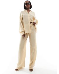 In The Style - X georgia louise – strukturierte hose - Lyst