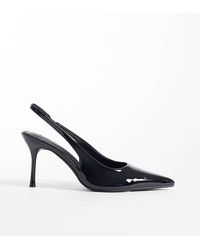SIMMI - Simmi London Wide Fit Lirien Pointed Slingback Court Shoes - Lyst