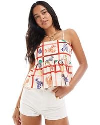 Miss Selfridge - Denim Booty Short - Lyst