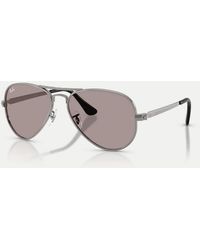 Ray-Ban - Aviator Max Pilot Sunglasses With Lens - Lyst