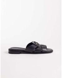 Tommy Hilfiger - Coin Leather Sandal - Lyst