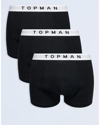 TOPMAN - 3 Pack Trunk - Lyst