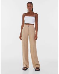 Pantaloni palazzo e alla zuava Bershka da donna - Fino al 60% di sconto |  Lyst