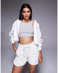 Good For Nothing - Embroidered Relaxed Fit Zip Through Hoodie - Lyst