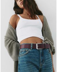 Pull&Bear - Basic gürtel - Lyst