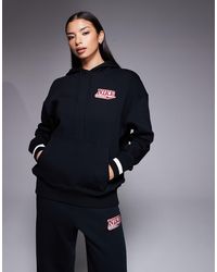 Nike - Phoenix Fleece Oversized Hoodie With Back Graphic - Lyst