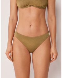 Calzedonia - Bikini Bottoms Sophisticated Shine - Lyst