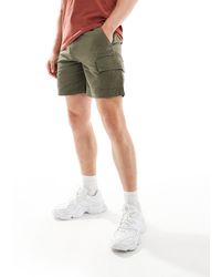 ASOS - Wide Fit Cargo Shorts - Lyst