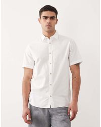 Jack & Jones - Short Sleeve Oxford Shirt - Lyst