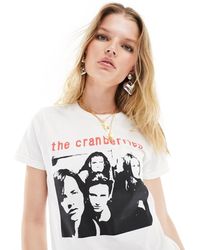 Daisy Street - Cranberries Graphic Shrunken Fit T-shirt - Lyst