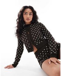Miss Selfridge - Gebreid Vestje - Lyst