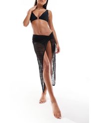 New Look - Lace Tie Side Sarong - Lyst