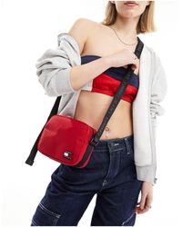 Tommy Hilfiger - Daily - borsa a tracolla rossa - Lyst