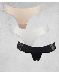 Cotton On - Set Van 3 Feestelijke Naadloze G-String Slips - Lyst