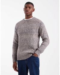 Threadbare - Crew Neck Knitted Ribbed Jumper - Lyst