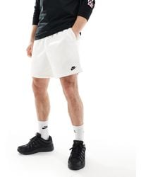 Nike - Club - short molletonné - blanc cassé - Lyst