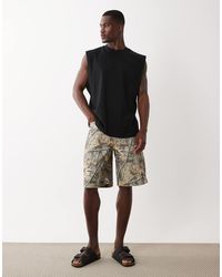 ASOS - Longer Length Jorts - Lyst