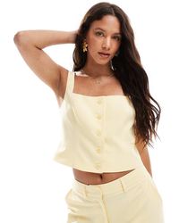 ASOS - Tailored Square Neck Waistcoat - Lyst