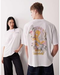 ASOS - Oversized T-Shirt With The Simpsons Print - Lyst