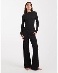 Miss Selfridge - Pantalon large sculpté - Lyst
