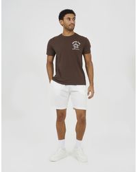 Brave Soul - Textured Longline Shorts - Lyst