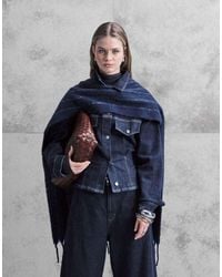 ASOS - Sciarpa Soffice A Righe E Grigie - Lyst