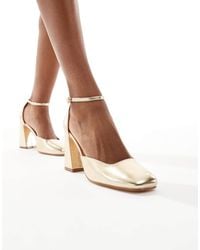 SEQWL - Levante Block Heeled Shoes - Lyst