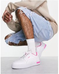 PUMA Ca Pro Pastel Trainers in White 